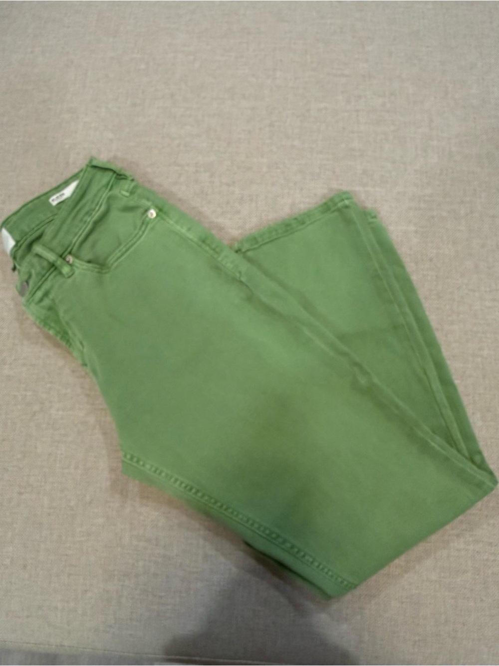 Dear John Olive Green Straight Leg Jeans